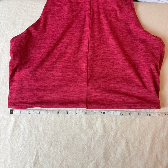 Torrid Sports Bra 2X Rosebud Pink Low Impact Wireless High Neck Racerback - Picture 8 of 9